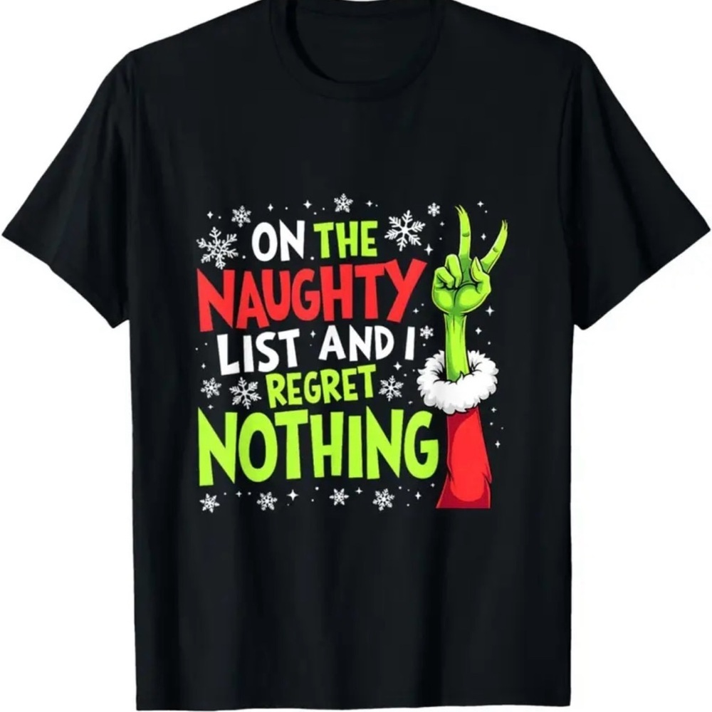The Grinch “On The Naughty Side and No Regrets” Size S, & M New in Package